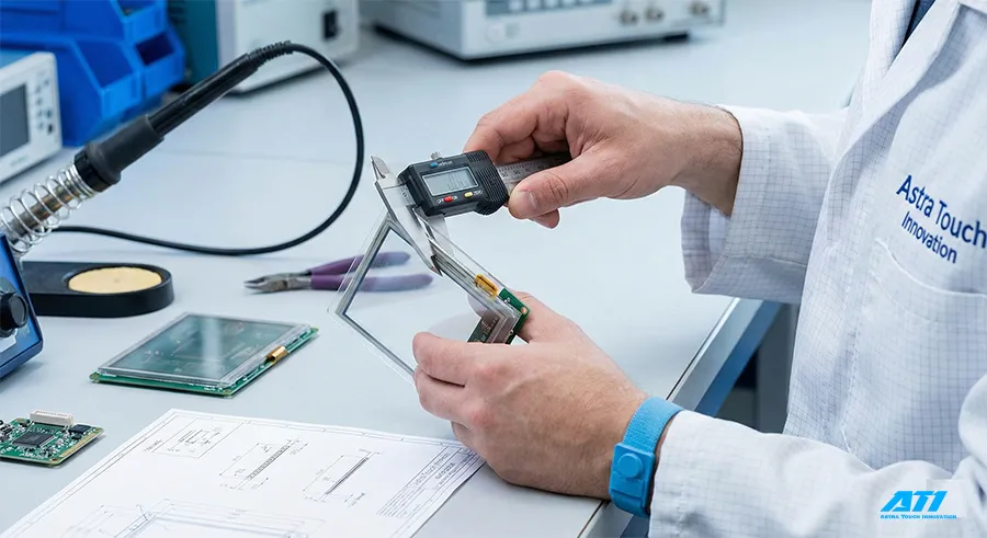 Measuring electronic components in laboratory